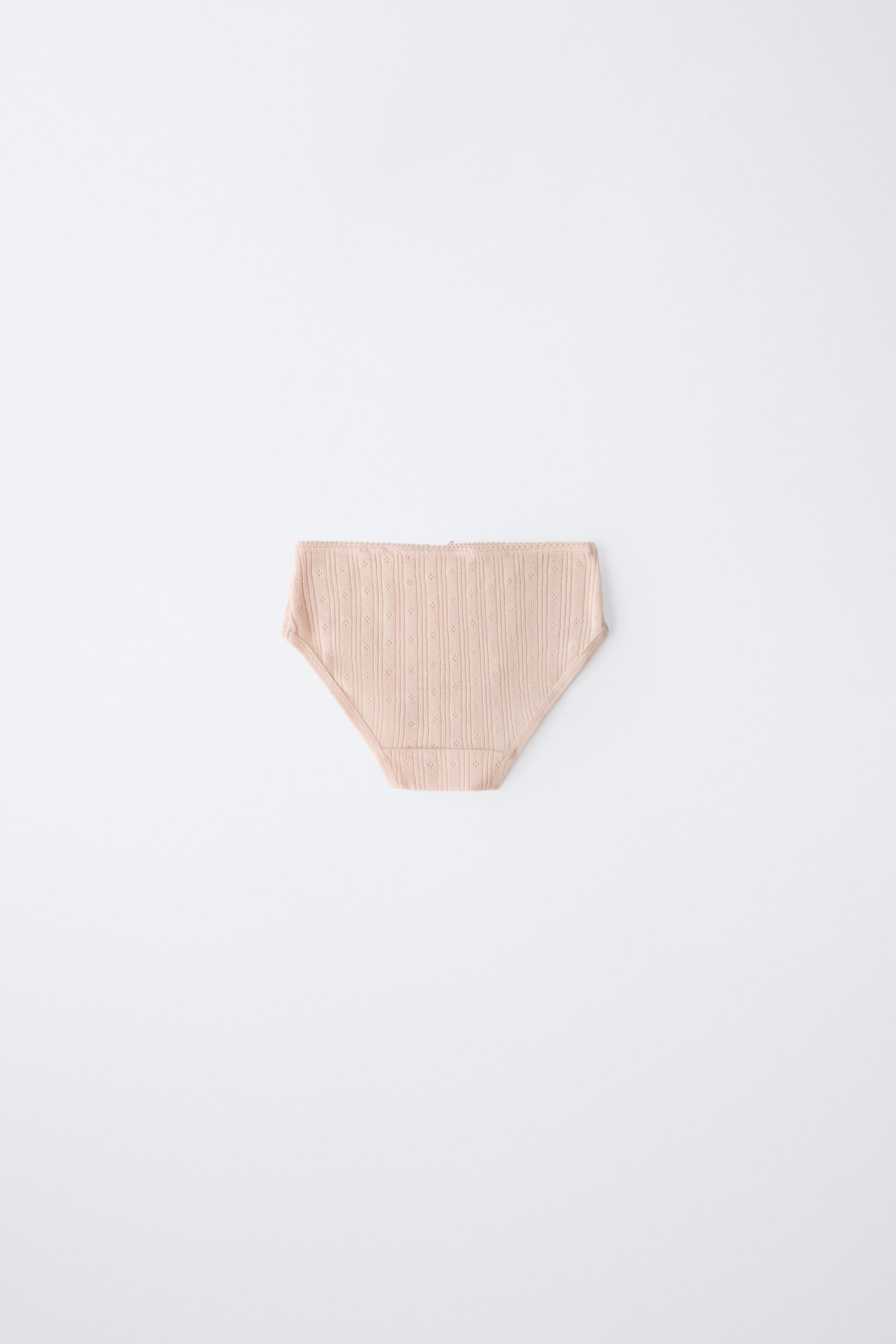 1 1/2-6 YEARS / SIX-PACK OF FLORAL PRINT UNDERWEAR